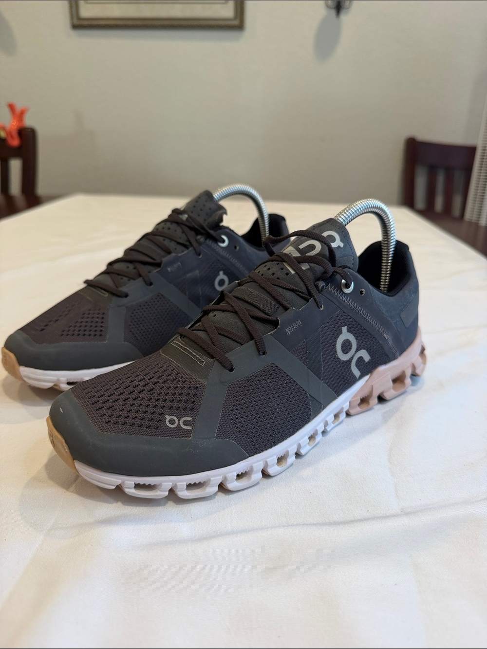 On Running Cloudflow Running Shoes Rock Rose SZ 8